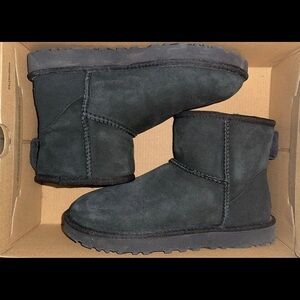 Black Classic Mini Boots